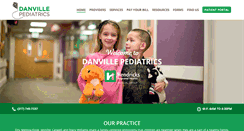 Desktop Screenshot of danvillepeds.com